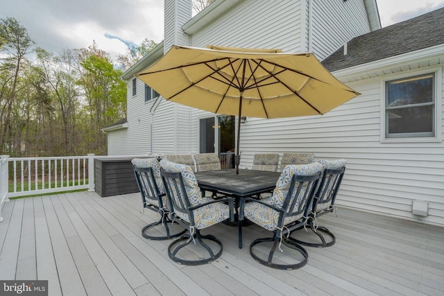  - deck with outdoor dining area