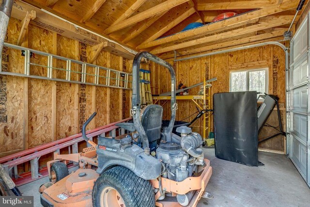  - storage with a garage