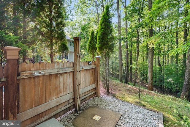  - view of gate