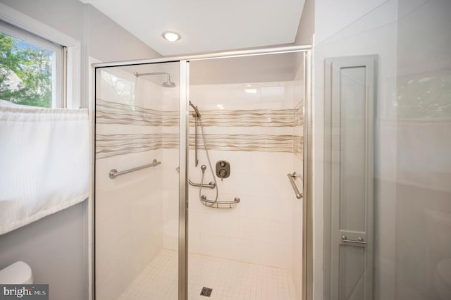 302 Gold Valley Rd, Locust Grove, VA 22508 - bathroom with a stall shower and toilet