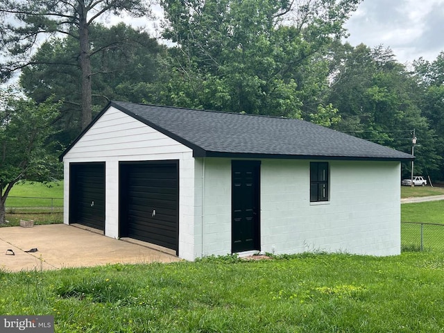 9872 Red Hill Rd, Spotsylvania, VA 22553 - view of detached garage