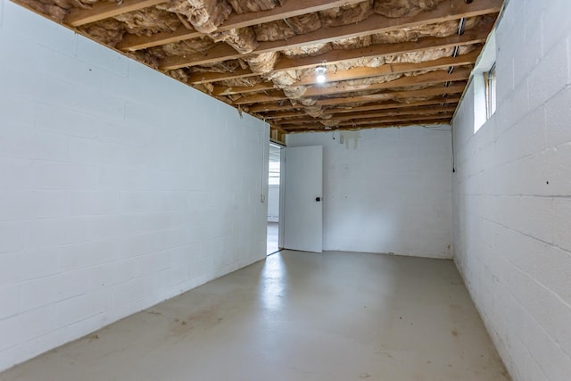 871 Kent Rd, Waynesboro, VA 22980 - basement with concrete block wall