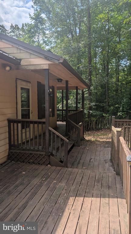 400 Laurel Dr, Madison, VA 22727 - view of wooden terrace