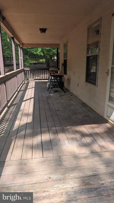 400 Laurel Dr, Madison, VA 22727 - view of wooden porch