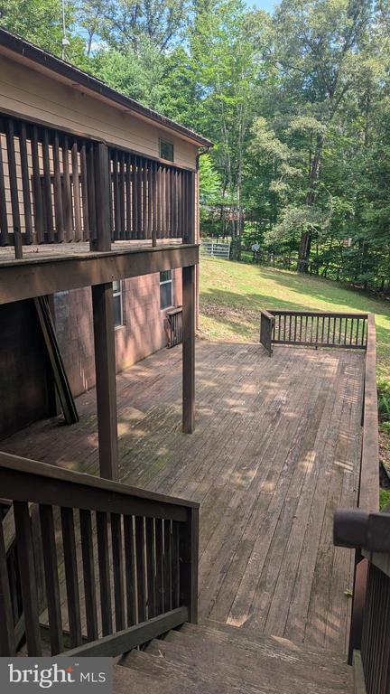 400 Laurel Dr, Madison, VA 22727 - view of deck