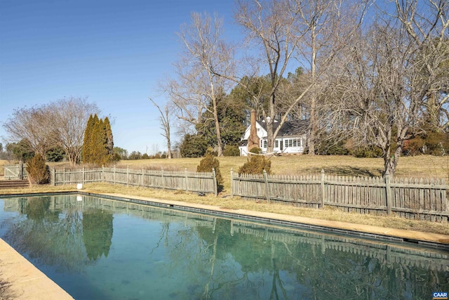 190 Perkins Rd, Kents Store, VA 23084 - view of swimming pool featuring a fenced in pool and a fenced backyard