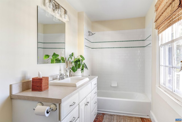 190 Perkins Rd, Kents Store, VA 23084 - bathroom featuring shower / bath combination and vanity
