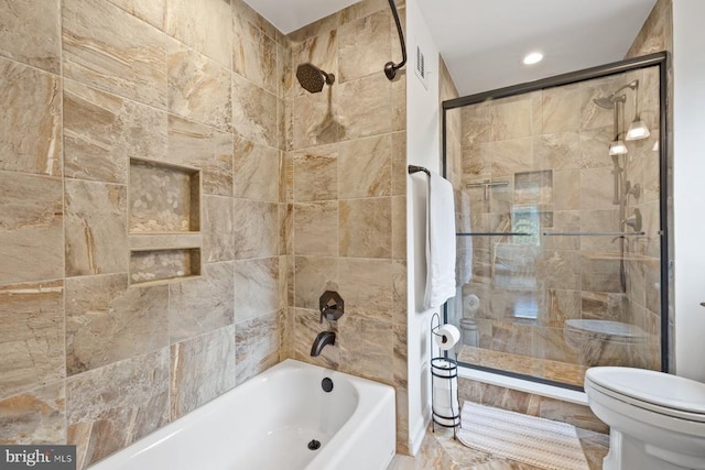13001 Country View Ln, Amissville, VA 20106 - full bath featuring bathtub / shower combination and recessed lighting