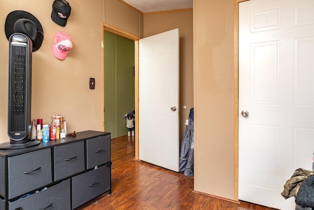 3930 Williams Ln, Elkton, VA 22827 - bedroom with dark wood-style flooring