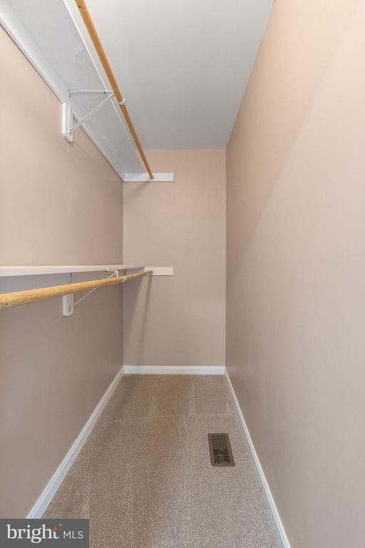 7306 Pullen Dr, Fredericksburg, VA 22407 - spacious closet with carpet