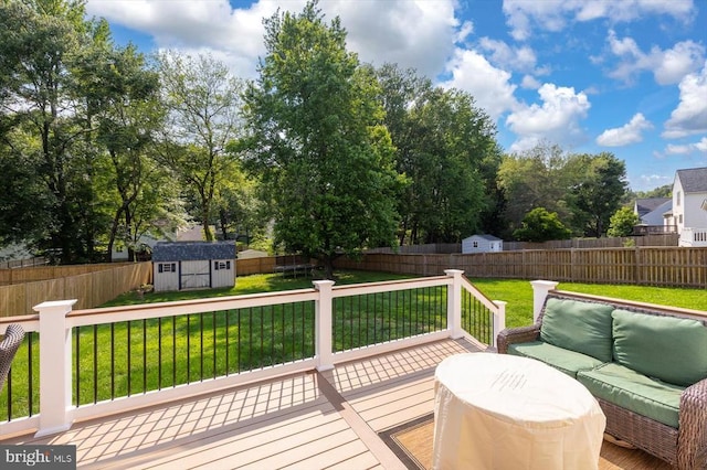 11814 Arbor Glen Dr, Fredericksburg, VA 22407 - deck with outdoor lounge area