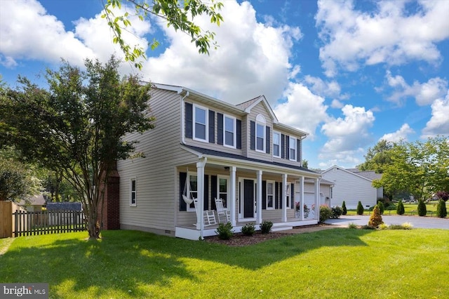 11814 Arbor Glen Dr, Fredericksburg, VA 22407 - view of front of property with covered porch