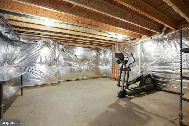 6056 Greenspring Rd, Fredericksburg, VA 22407 - view of unfinished below grade area
