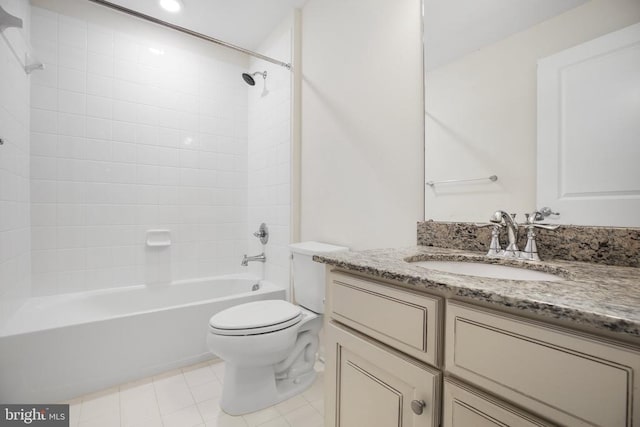 6056 Greenspring Rd, Fredericksburg, VA 22407 - full bath with toilet, vanity, and shower / bath combination