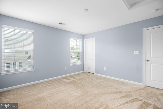 6056 Greenspring Rd, Fredericksburg, VA 22407 - spare room featuring baseboards and light carpet