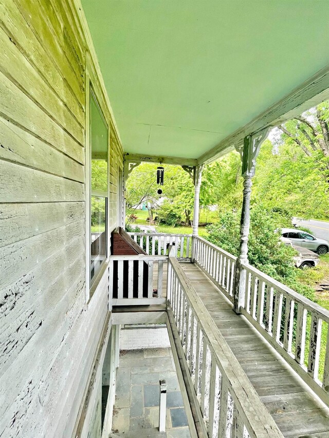 9264 Schuyler Rd, Schuyler, VA 22969 - view of wooden porch