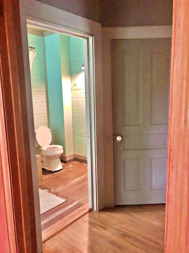9264 Schuyler Rd, Schuyler, VA 22969 - bathroom featuring toilet and wood finished floors