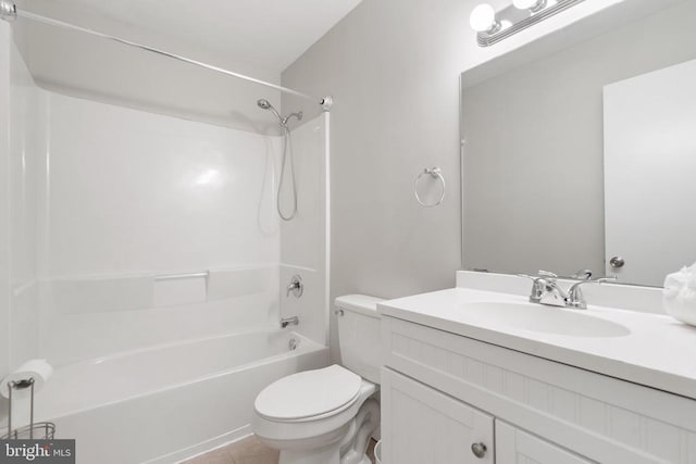 11248 Saint Pauls Rd, Remington, VA 22734 - bathroom with  shower combination, vanity, and tile patterned floors