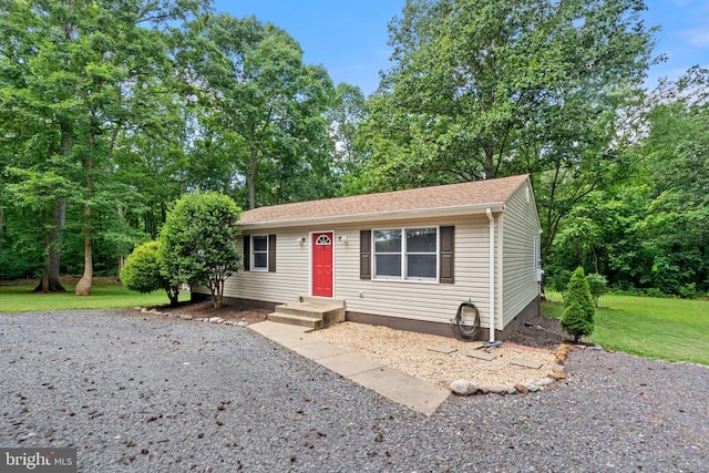 11248 Saint Pauls Rd, Remington, VA 22734 - view of front of property with a front yard
