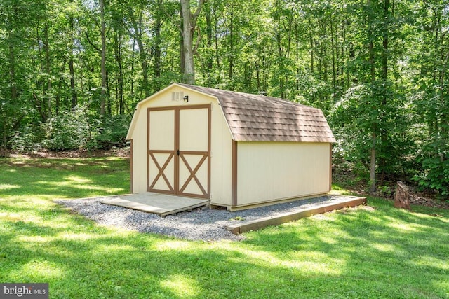 11248 Saint Pauls Rd, Remington, VA 22734 - view of shed with a forest view