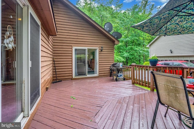 127 Gold Rush Dr, Locust Grove, VA 22508 - deck with grilling area