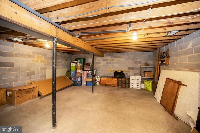 127 Gold Rush Dr, Locust Grove, VA 22508 - view of unfinished basement
