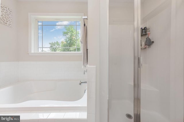 5909 Cambridge Dr, Fredericksburg, VA 22407 - bathroom with a shower stall and a bath