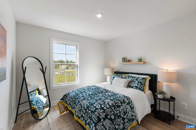 43 Farrow Cir, Charlottesville, VA 22901 - bedroom with baseboards and wood finished floors