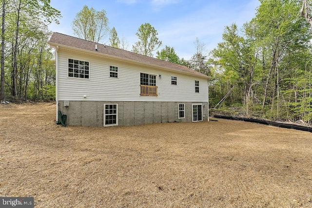 5903 Stubbs Bridge Rd, Mineral, VA 23117 - view of rear view of house
