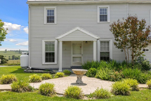 887 Natural Chimneys Rd, Mount Solon, VA 22843 - view of front facade with a patio
