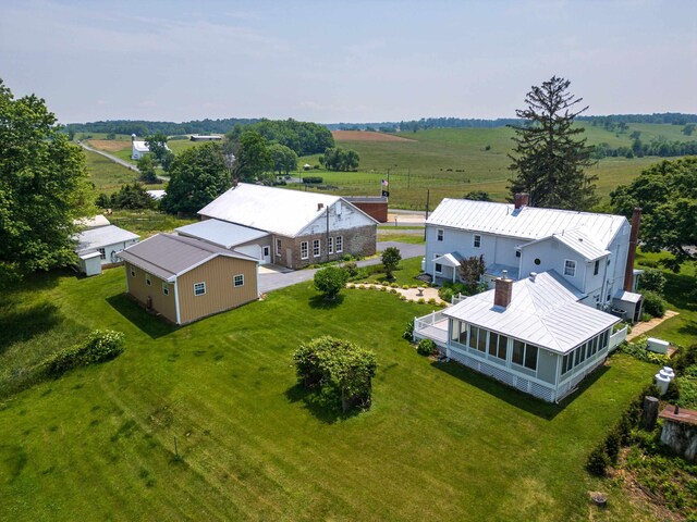 887 Natural Chimneys Rd, Mount Solon, VA 22843 - overview of rural landscape