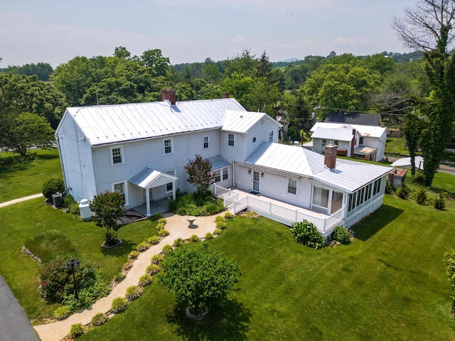 887 Natural Chimneys Rd, Mount Solon, VA 22843 - view of subject property with a heavily wooded area