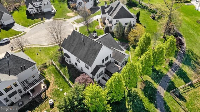  - aerial perspective of suburban area