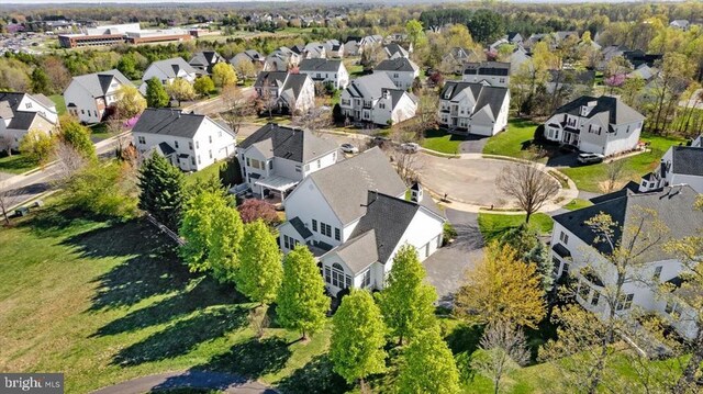  - aerial view of residential area