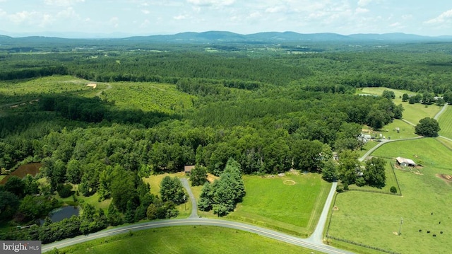 3716 Martin Kings Rd, Charlottesville, VA 22902 - bird's eye view of a heavily wooded area and mountains
