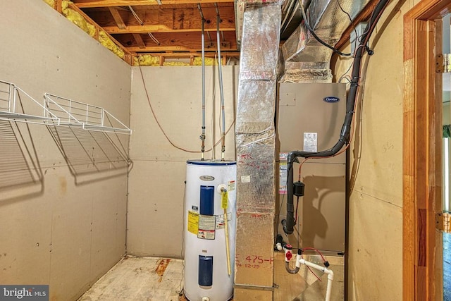 3716 Martin Kings Rd, Charlottesville, VA 22902 - utilities featuring electric water heater