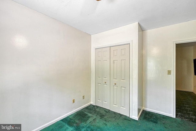 3716 Martin Kings Rd, Charlottesville, VA 22902 - unfurnished bedroom featuring carpet floors and a closet