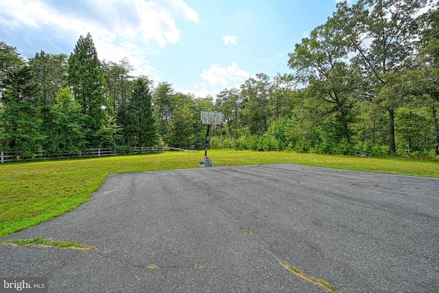 3716 Martin Kings Rd, Charlottesville, VA 22902 - view of patio with basketball court