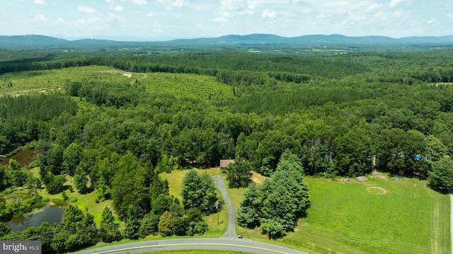 3716 Martin Kings Rd, Charlottesville, VA 22902 - bird's eye view of a mountain backdrop