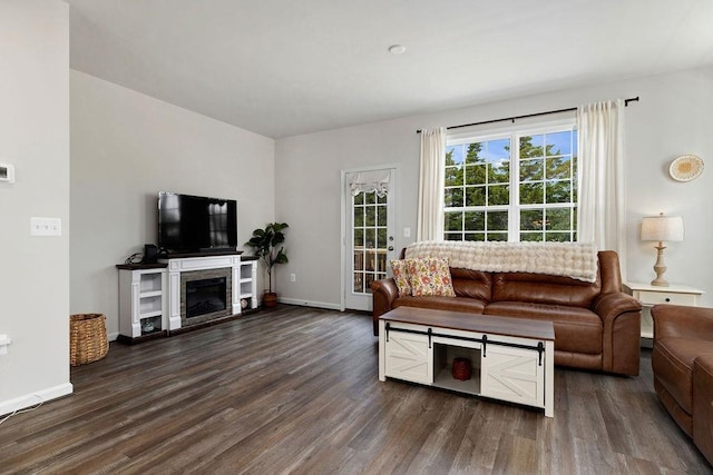 301 Willowshire Ct, Waynesboro, VA 22980 - living room featuring wood finished floors and a fireplace