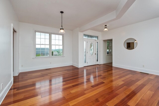 109 Leavel Ct, Bridgewater, VA 22812 - foyer with hardwood / wood-style floors and baseboards