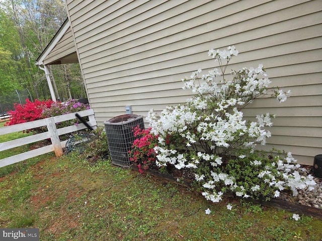 319 Fox Hunters Ln, Madison, VA 22727 - exterior view of central AC