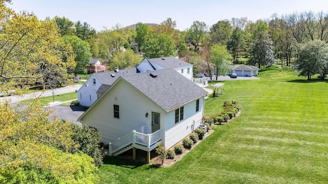 1204 Westmoreland Dr, Staunton, VA 24401 - view from above of property