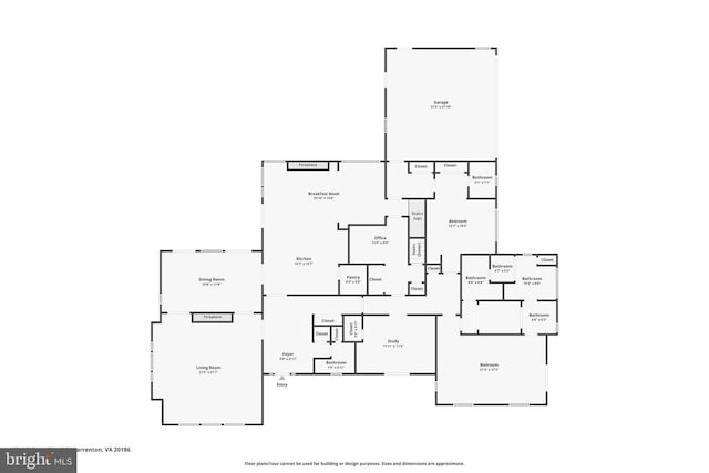 8300 Falcon Glen Rd, Warrenton, VA 20186 - property floor plan