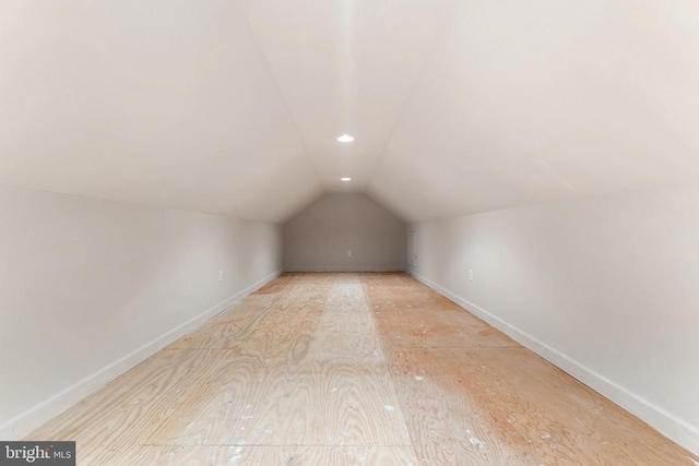 8300 Falcon Glen Rd, Warrenton, VA 20186 - bonus room with baseboards and lofted ceiling