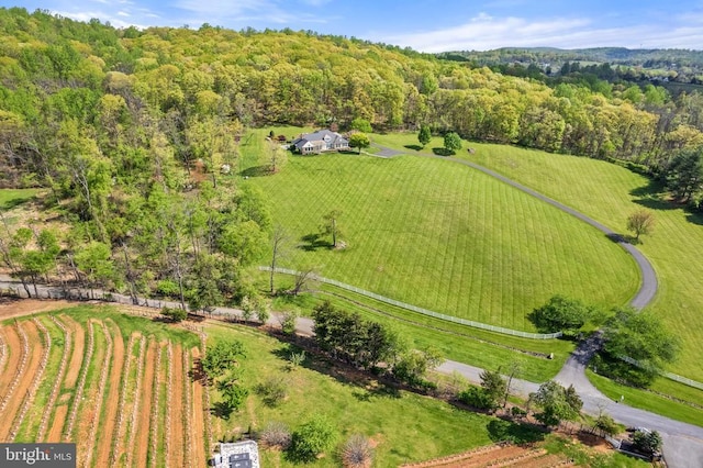 8300 Falcon Glen Rd, Warrenton, VA 20186 - aerial view of property's location featuring rural landscape and a forest