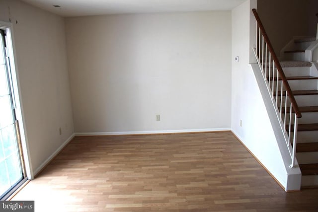 5151 Dominion Dr, Fredericksburg, VA 22407 - interior space with baseboards and wood finished floors