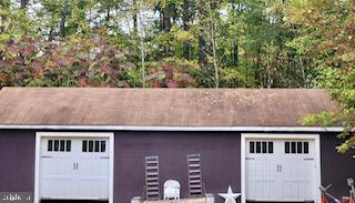  - view of detached garage