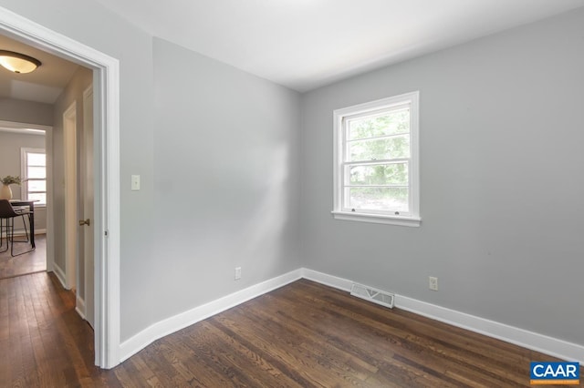 238 Old Lynchburg Rd, Charlottesville, VA 22903 - empty room featuring dark wood-type flooring and baseboards