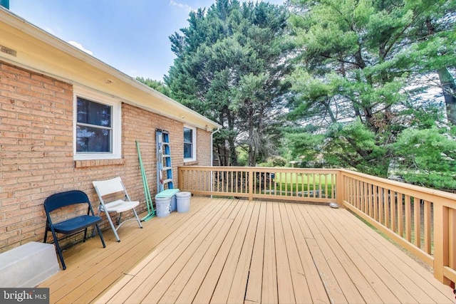526 Azalea St, Culpeper, VA 22701 - view of wooden deck